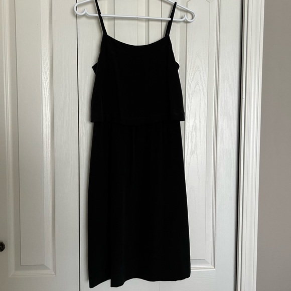 Madewell black 100% silk dress - Picture 1 of 7